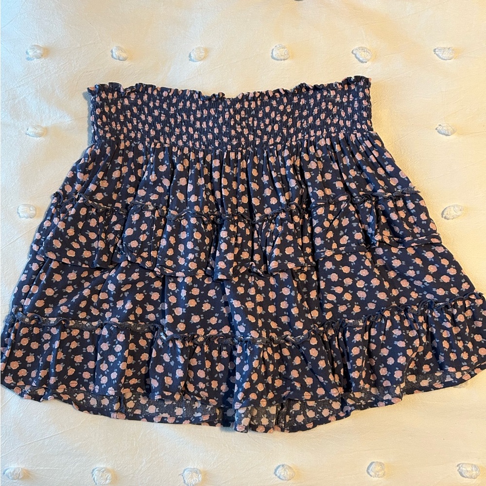 Aerie tiered mini skirt